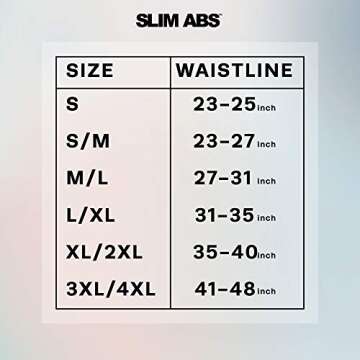 Slim Abs Waist Trainer Corset Body Shaper - Slimming Waist Trimmer Girdle for Women(Beige, L/XL)