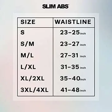 Slim Abs Waist Trainer Corset Body Shaper - Slimming Waist Trimmer Girdle for Women(Beige, L/XL)