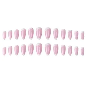 SINHOT Almond Press on Nails - Chic Stiletto Design