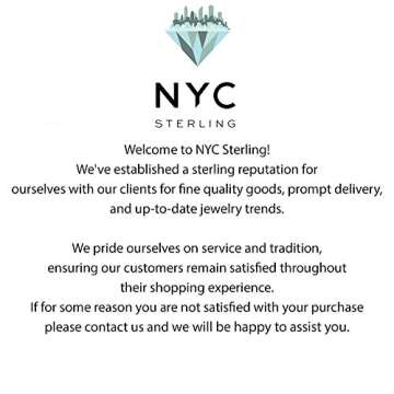 Stylish NYC Sterling Silver Curb Link Ring for Women