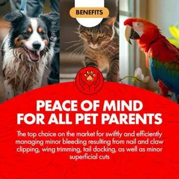 Miracle Care Kwik Stop Styptic Gel Swabs For Dogs, Cats, and Birds, Fast-Acting Blood Stop Swabs For Pets, Quick Stop Bleeding Swabs For Dog Nail Clipping, Minor Cuts, Grooming, 3 count