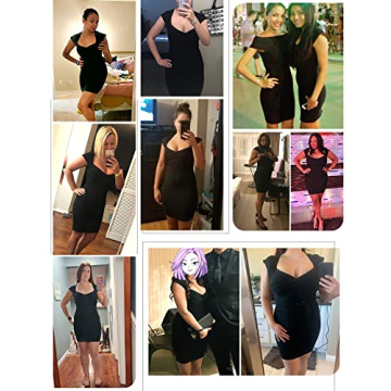 Meilun Women's Sexy Elegant Rayon Bandage Dress