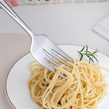 Elegant GoGeiLi Stainless Steel Serving Fork Set for Parties