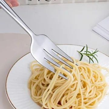 Elegant GoGeiLi Stainless Steel Serving Fork Set for Parties