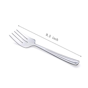 Elegant GoGeiLi Stainless Steel Serving Fork Set for Parties