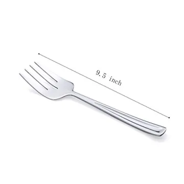 Elegant GoGeiLi Stainless Steel Serving Fork Set for Parties