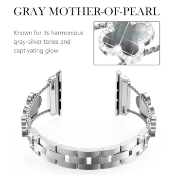 Stunning CHANCHY Gold Apple Watch Band for Women - Luxury and Style