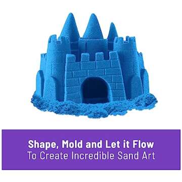Kinetic Sand, 26-Piece Blue Play Sand Party Pack (Amazon Exclusive) for Party Favors, Goodie Bags and More, Sensory Toys for Kids Ages 3 and up