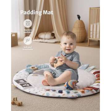 Blissful Diary Baby Play Gym & Activity Mat for Development
