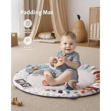 Blissful Diary Baby Play Gym & Activity Mat for Development