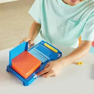 Educational Place Value Frame with Base Ten Blocks for Kids