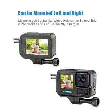 SKYJFFJ 90 Degree Aluminum Bracket Adapter for GoPro