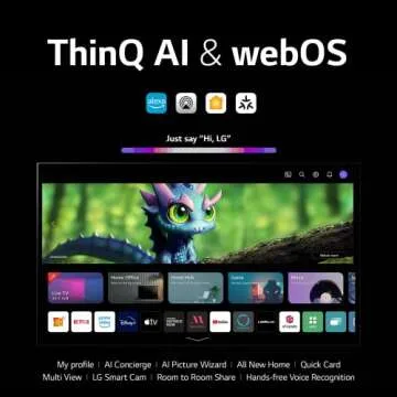 LG C3 Series 77-Inch Class OLED evo Smart TV - 4K, Alexa Built-in (Renewed)