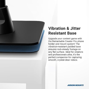 ARKON Overhead Phone Mount for Creators and Vloggers