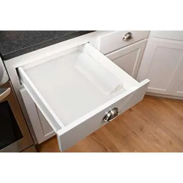 GASARÉ, Placemats Set of 4, Silicone Placemats, Table Mats, Non-Slip, Easy to Clean, Heat Resistant, Flexible, 20% Thicker, 16 x 12 inches x 1.1mm, Semi-Transparent