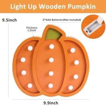 Handcrafted Illuminated Pumpkins for Fall Decor