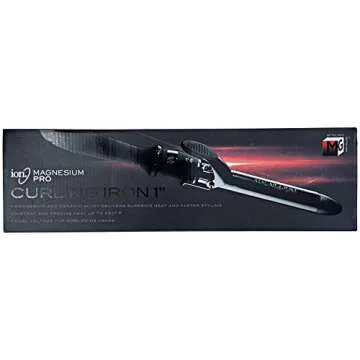 Ion Magnesium Curling Iron for Long Lasting Curls