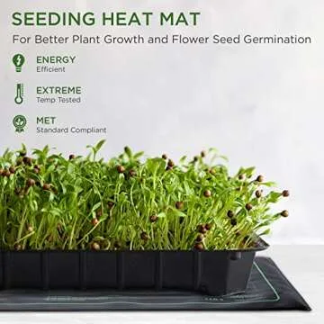 Seedfactor Adjustable Temperature Waterproof Heat Mat
