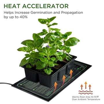 Seedfactor Adjustable Temperature Waterproof Heat Mat