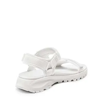 DREAM PAIRS Womens Comfortable Walking Sandal with Adjustable Hook and Loop Strap, Sports, Hiking, Summer Beach Outdoor Light Weight Water Shoes, White - 8 (Sdsa2320W)