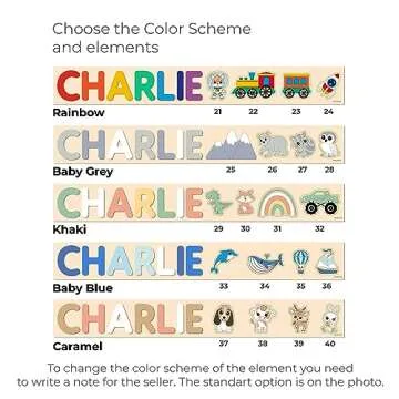 Custom Wooden Name Puzzle, Perfect for Kids & Gifts