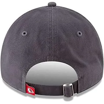 New Era NFL Core Classic 9TWENTY Adjustable Hat Cap One Size Fits All (Kansas City Chiefs Graphite)