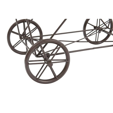 Vintage Metal Laundry Basket on Wheels – Stylish Storage