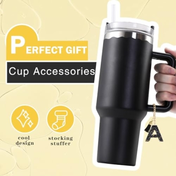 Personalized Letter Charm for Stanley Cup Drinkware