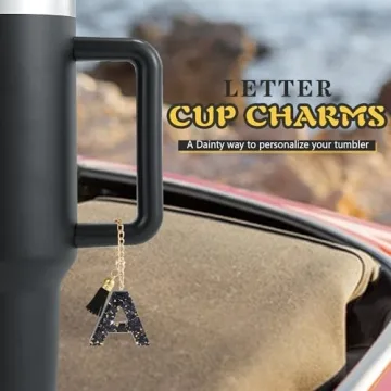 Personalized Letter Charm for Stanley Cup Drinkware