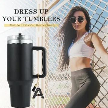 Personalized Letter Charm for Stanley Cup Drinkware