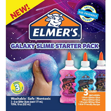 Elmer's Deluxe Slime Kit for Kids - Glitter Glue Fun