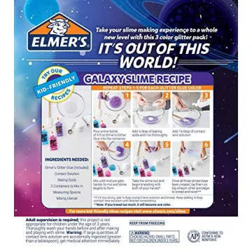 Elmer's Deluxe Slime Kit for Kids - Glitter Glue Fun