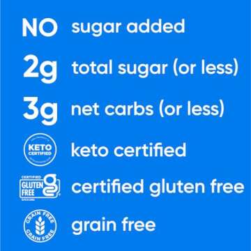 NuTrail Nut Granola Cereal, Blueberry Cinnamon, No Sugar Added, Keto, Low Carb, Gluten Free, Grain Free, Healthy Breakfast 8 oz. 1 Count