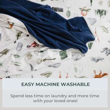 Pobi Baby Blanket - Soft Stretchy Quilt for Kids