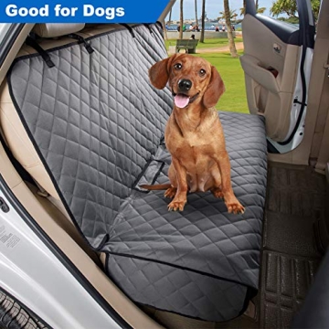 VIEWPETS Heavy-Duty Waterproof Car Seat Cover for Dogs