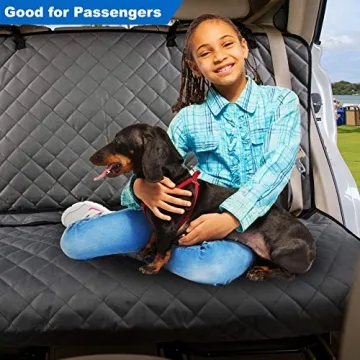 VIEWPETS Heavy-Duty Waterproof Car Seat Cover for Dogs