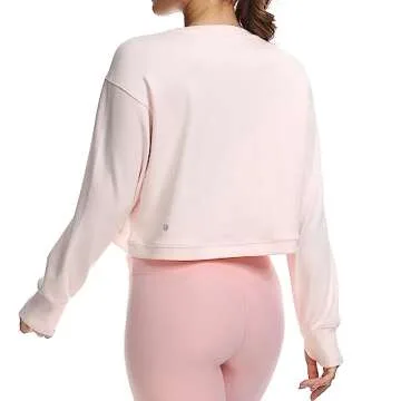 Colorfulkoala Women's Cropped Athletic Sweatshirt