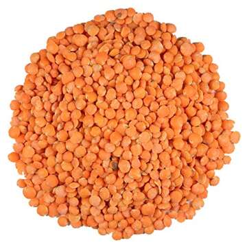 Organic Red Lentils - 2lbs (Hunza)