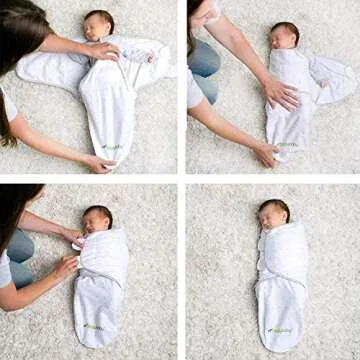 Adjustable Baby Swaddle Blanket Set - 0-3 Months - Ziggy Baby