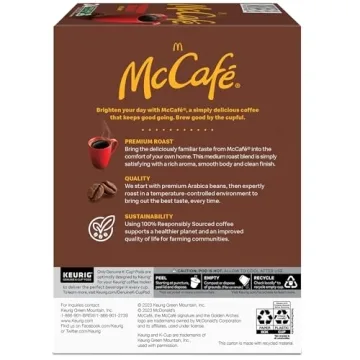 McCafe Premium Roast Medium K-Cup Pods - 96 Count