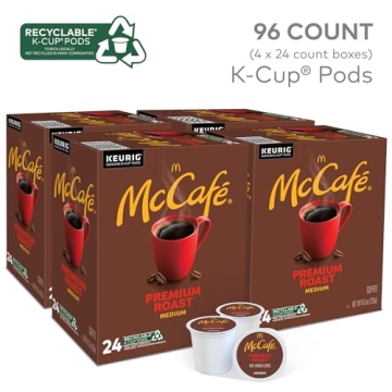 McCafe Premium Roast Medium K-Cup Pods - 96 Count