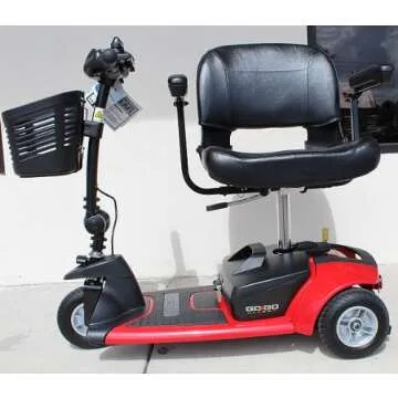 Go Go Travel Vehicle Ultra X 3 Wheel Scooter Color: Red