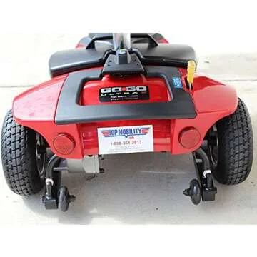 Go Go Travel Vehicle Ultra X 3 Wheel Scooter Color: Red