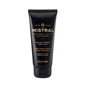 Mistral After Shave Soothing Balm, Black Amber