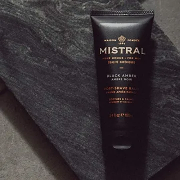 Mistral After Shave Soothing Balm, Black Amber