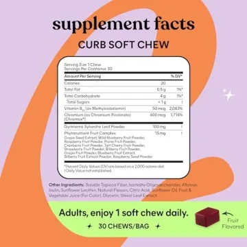 Lemme Curb Cravings Chews - Delicious Appetite Control