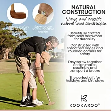 KOOKAROO Toddler Golf Set - Perfect Gift for Ages 1-6