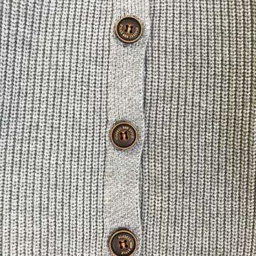 MSTOZE Baby Boy Girl Knit Cardigan Sweater with Button - Unisex Kids Solid Color Cardigan Sweater - Warm,Comfortable,for Size 6M-4T Toddler