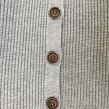 MSTOZE Baby Boy Girl Knit Cardigan Sweater with Button - Unisex Kids Solid Color Cardigan Sweater - Warm,Comfortable,for Size 6M-4T Toddler