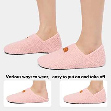 Stylish XIHALOOK House Slippers for Women, Anti-slip Comfort